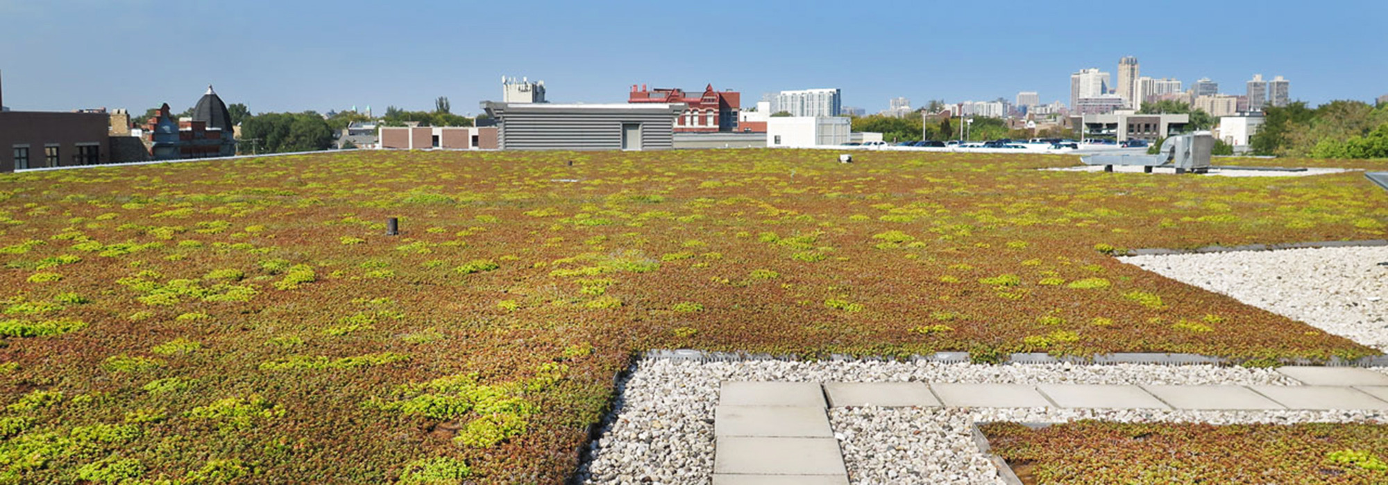 Protected Membrane Roofing Installation